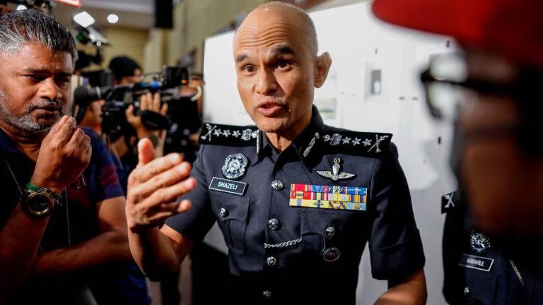 Ketua Polis Selangor Datuk Shazeli Kahar. FotoBernama