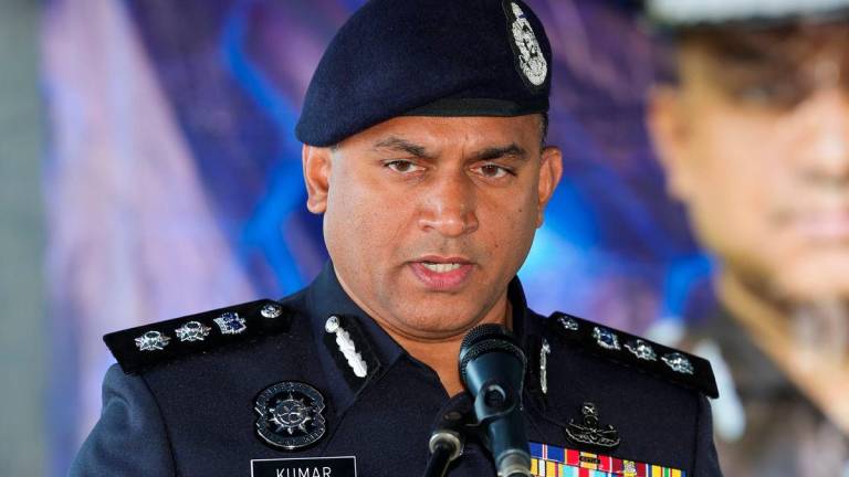 Ketua Polis Daerah Iskandar Puteri ACP M. Kumarasan - FotoBernama