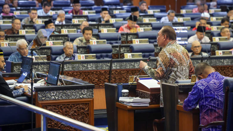 Prime Minister Datuk Seri Anwar Ibrahim tables 13th Malaysia Plan (13MP) at Parliament today. - BERNAMA