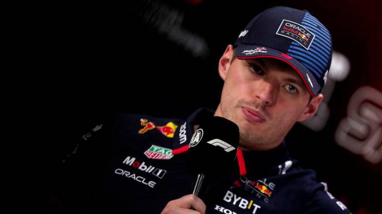 Formula One F1 - Sao Paulo Grand Prix - Autodromo Jose Carlos Pace, Sao Paulo, Brazil - October 31, 2024Red Bull's Max Verstappen during the press conference - REUTERSPIX