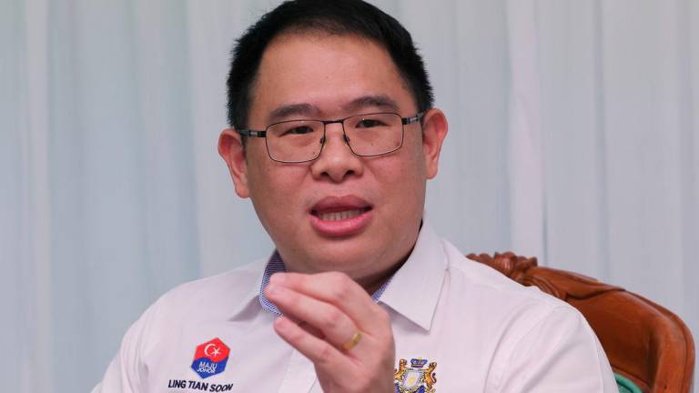 State Health and Environment Committee chairman Ling Tian Soon. Bernamapix