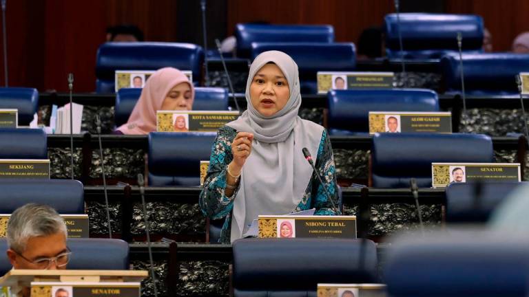Education Minister Fadhlina Sidek. Bernamapix