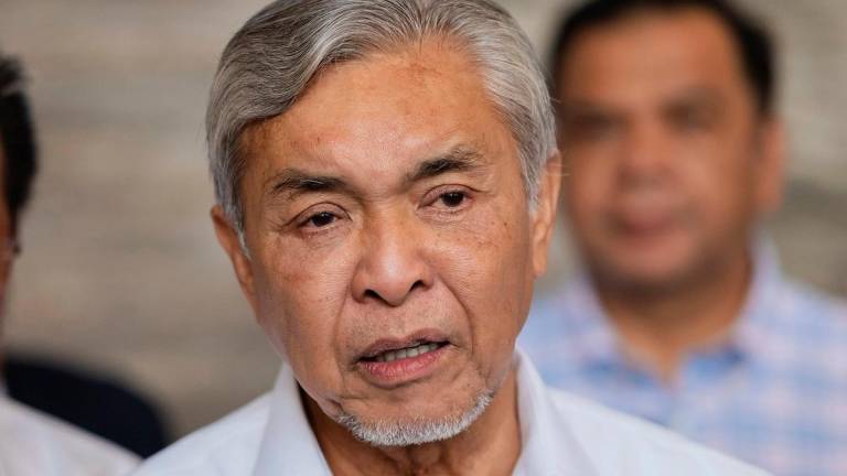 Timbalan Perdana Menteri, Datuk Seri Dr Ahmad Zahid. - fotoBERNAMA