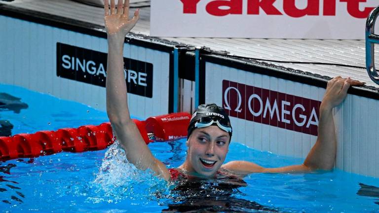 US' swimmer Gretchen Walsh. - Oli SCARFF / AFP