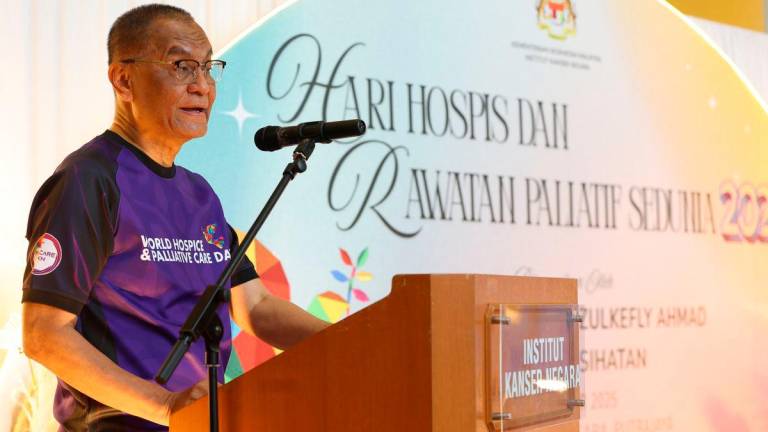 Health Minister Datuk Seri Dr Dzulkefly Ahmad. Bernamapix