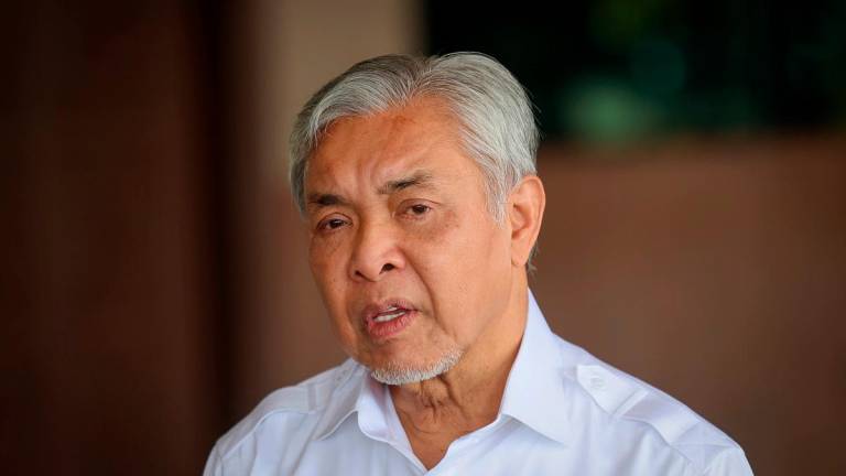 Timbalan Perdana Menteri Datuk Seri Dr Ahmad Zahid Hamidi. - fotoBERNAMA