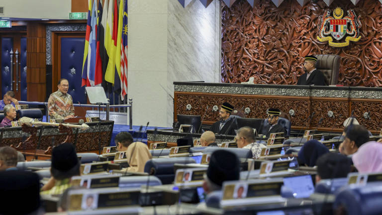 Prime Minister Datuk Seri Anwar Ibrahim tabled the 13th Malaysia Plan (13MP) in the Dewan Rakyat today. – BERNAMA