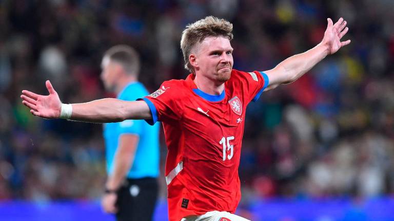 (FILES) Czech Republic’s midfielder #15 Pavel Sulc. - Michal Cizek / AFP