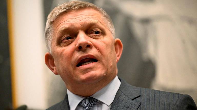 Slovak Prime Minister, Robert Fico. - Slovak Prime Minister Robert Fico