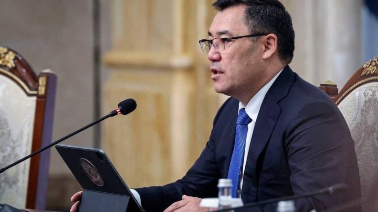 Kyrgyz President Sadyr Zhaparov - Bernamapix