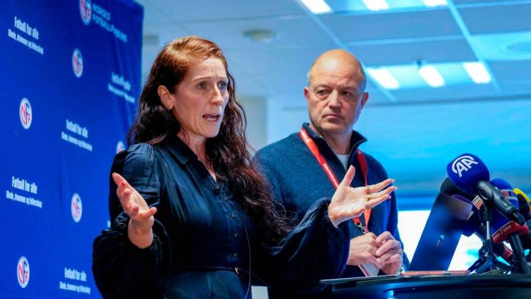 Lise Klaveness. AFPPix