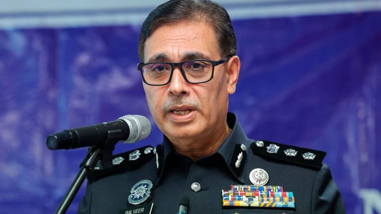 North Johor Bahru district police chief ACP Balveer Singh Mahindar Singh. - BERNAMApix