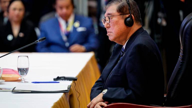 Shigeru Ishiba, Japan’s prime minister - Bernamapix