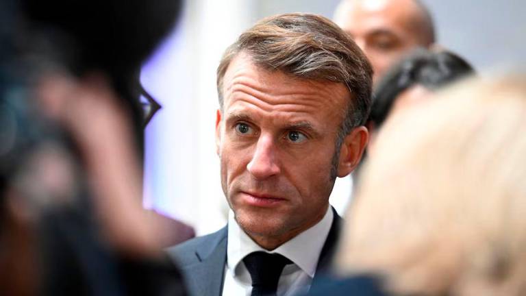 France’s President Emmanuel Macron. Jean-Christophe Verhaegen/Pool via REUTERS