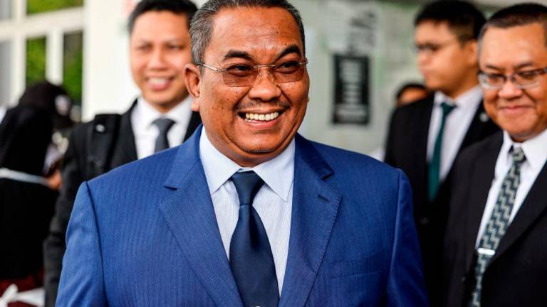 Menteri Besar Kedah, Datuk Seri Muhammad Sanusi Md Nor. - fotoBERNAMA