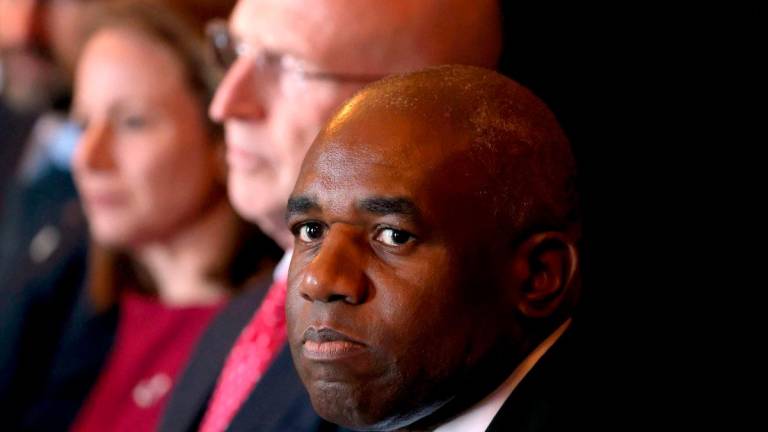 Britain’s Foreign Secretary David Lammy (R) - AFPPix