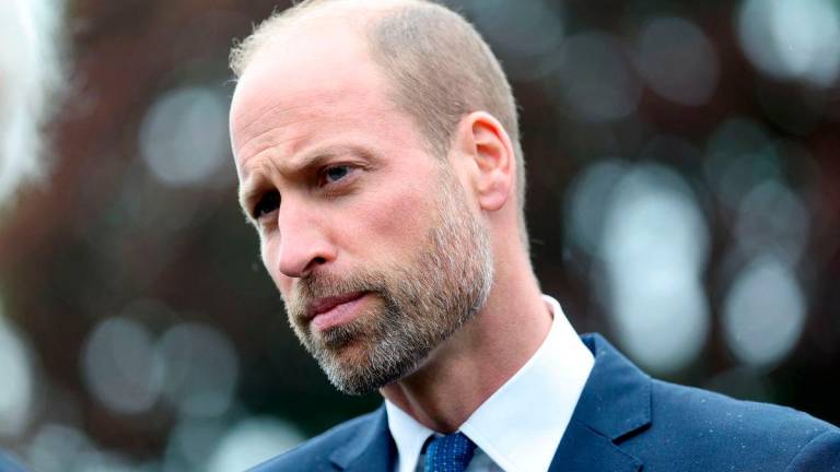 Britain’s Prince William, Prince of Wales attends the launch of the Global Humanitarian Memorial in London on October 1, 2025. (Photo by Chris Jackson / POOL / AFP)