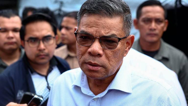 Menteri Dalam Negeri Datuk Seri Saifuddin Nasution Ismail. FotoBernama