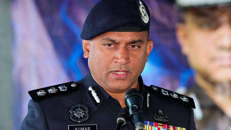 Iskandar Puteri police chief ACP M. Kumarasan - BERNAMAPIX