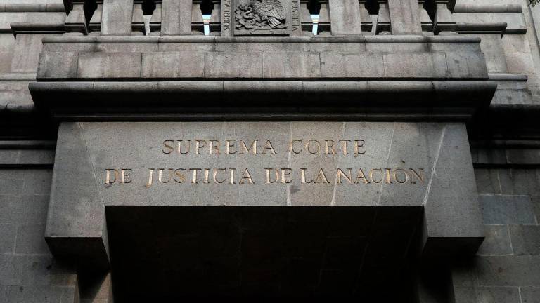 View of the facade of the Supreme Court of Justice of the Nation as their suspension of activities continues after controversial judicial reform by the government was approved in Mexico City on September 12, 2024. AFPpix
