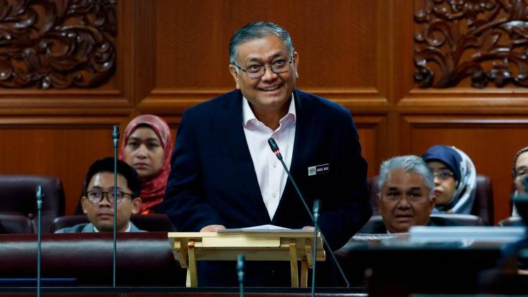 Timbalan Menteri Dalam Negeri Datuk Seri Dr Shamsul Anuar Nasara. FotoBernama