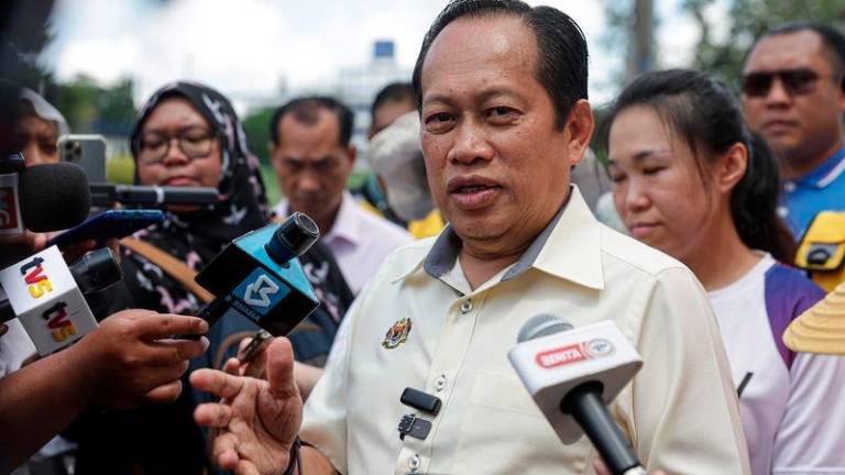 Barisan Nasional (BN) Mahkota by-election deputy director, Datuk Seri Ahmad Maslan - BERNAMApix