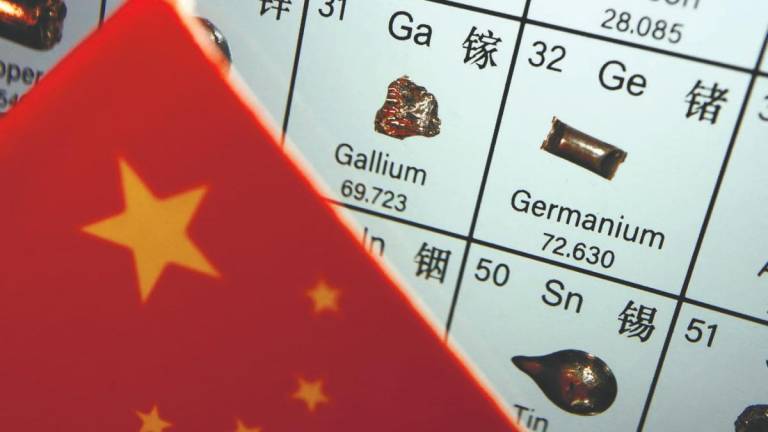 China’s ban on antimony, gallium, and germanium to the US came after rising chip tensions with Washington. – Reuterspix