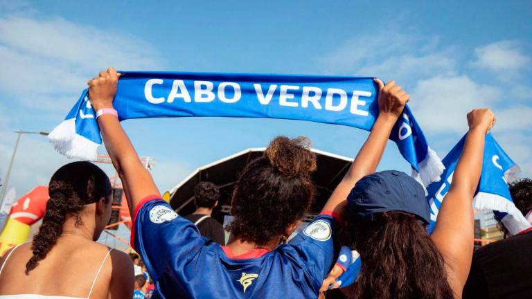Supporters react during the FIFA World Cup 2026 Africa qualifiers group D match between Cape Verde and Eswatini. AFPPix