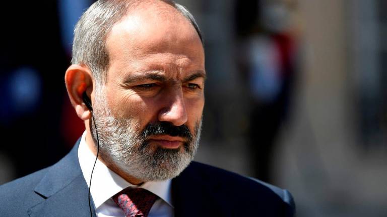 Armenian Prime minister Nikol Pashinyan. - AFPpix