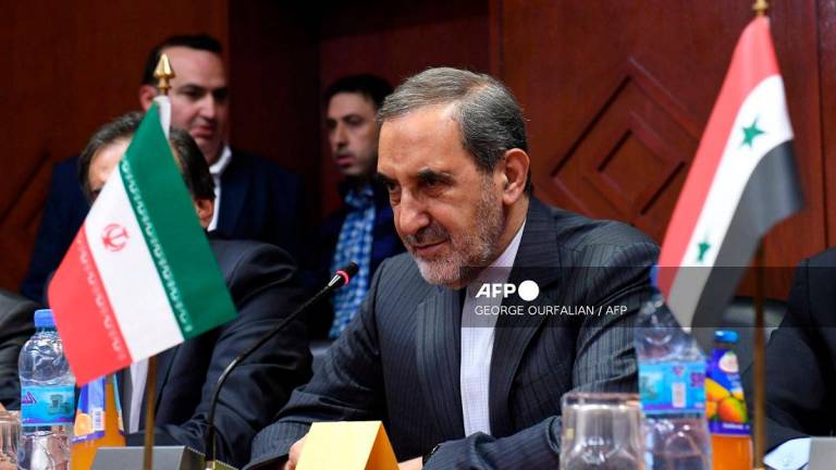 Ali Akbar Velayati, chief foreign policy advisor to Iran’s supreme leader, Ayatollah Ali Khamenei. George OURFALIAN / AFP