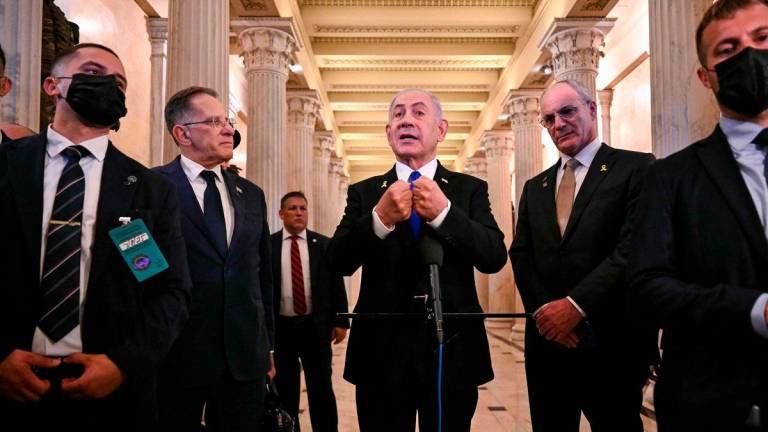 Israeli Prime Minister Benjamin Netanyahu - AFPPix