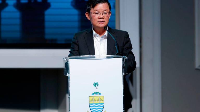Chief Minister Chow Kon Yeow - Bernamapix