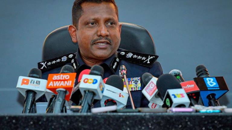 Bukit Aman JSJN director Datuk Hussein Omar Khan. - BERNAMApix