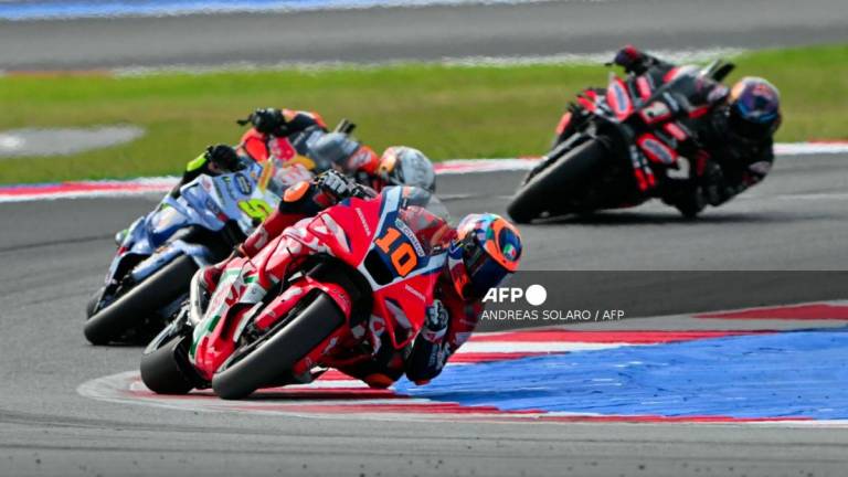 Italian MotoGP rider Luca Marini - AFPPIX