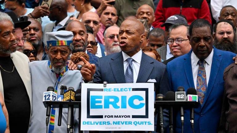 New York City’s Mayor Eric Adams - AFPPIX