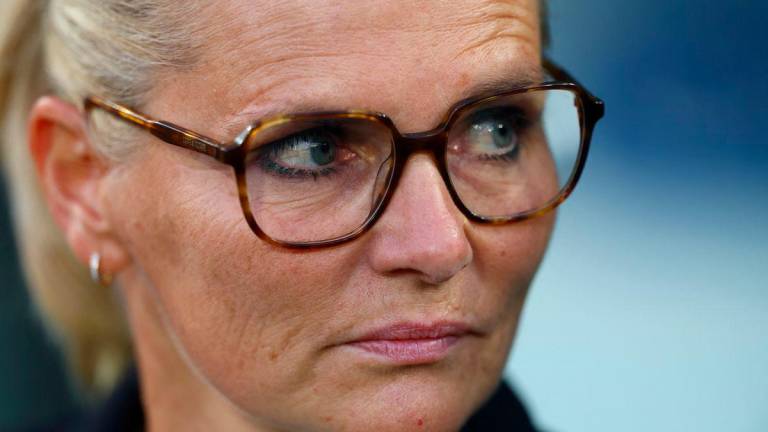 England manager Sarina Wiegman before the match REUTERS/Matthew Childs/File Photo
