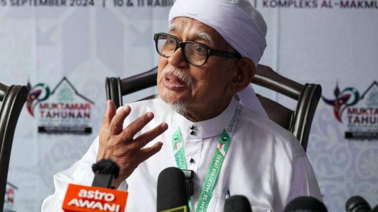 Tan Sri Abdul Hadi Awang - BERNAMAPIX