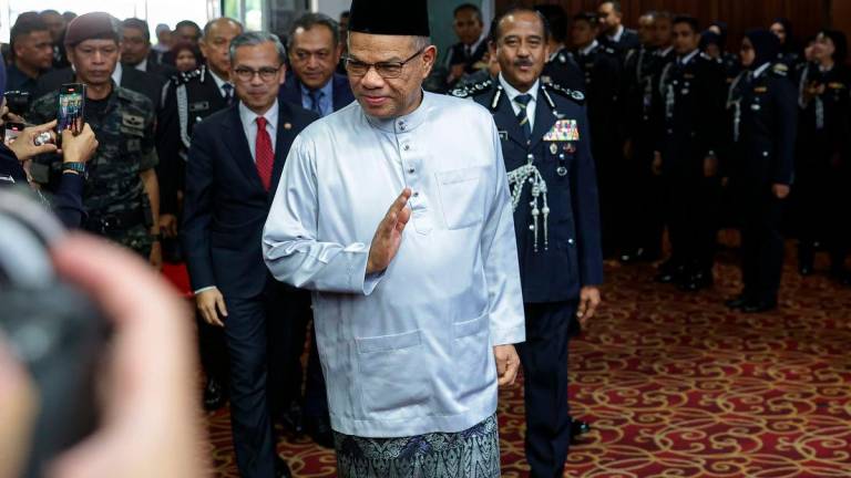 Home Minister Datuk Seri Saifuddin Nasution Ismail - Bernamapix