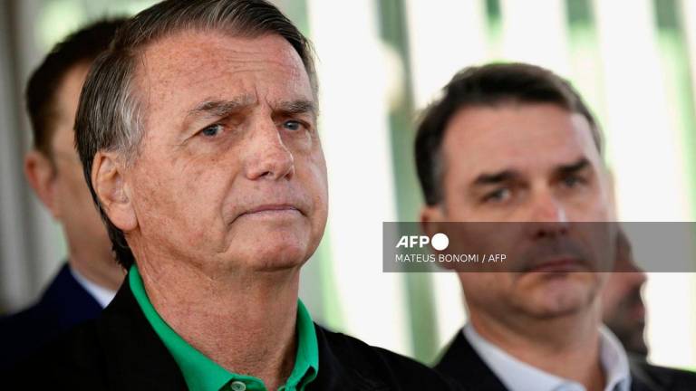Former Brazilian President Jair Bolsonaro. - Mateus Bonomi / AFP