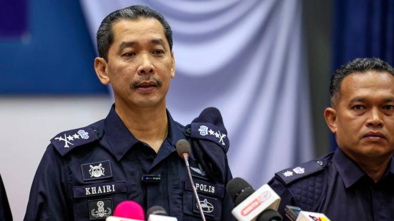 Ketua Polis Terengganu Datuk Mohd Khairi Khairudin - fotoBERNAMA
