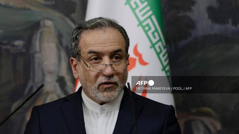 Iran's Foreign Minister Abbas Araghchi. - Tatyana MAKEYEVA / POOL / AFP