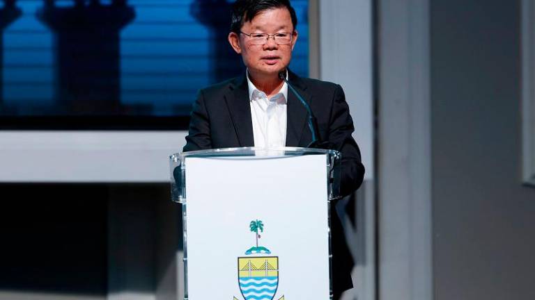 Ketua Menteri Pulau Pinang Chow Kon Yeow. - fotoBERNAMA