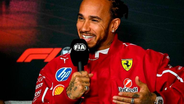 Lewis Hamilton. AFPPix