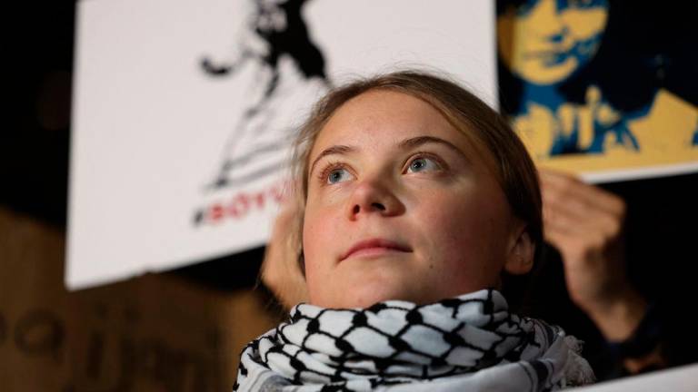 Swedish climate activist Greta Thunberg. (Photo by Giorgi ARJEVANIDZE / AFP)