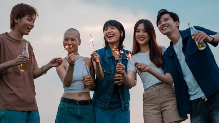 Friends choosing to celebrate together, proving loyalty creates real family.