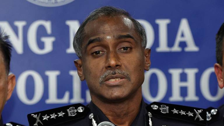 Bukit Aman Criminal Investigation Department (CID) director Datuk M. Kumar. - BERNAMApix