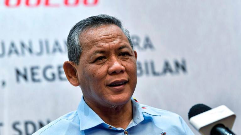 Menteri Besar Datuk Seri Aminuddin Harun - Photo by BERNAMA