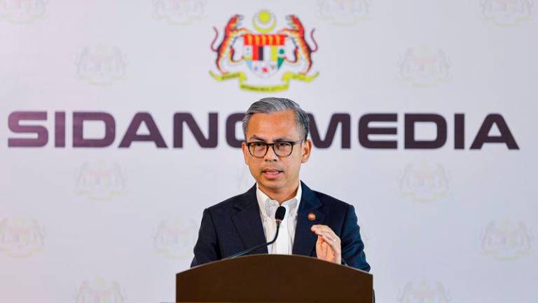 Communications Minister Fahmi Fadzil - BERNAMApix