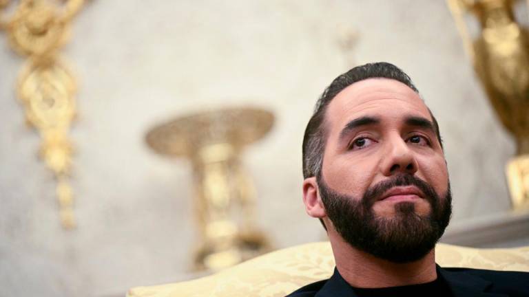 El Salvador’s President Nayib Bukele - (Photo by Brendan SMIALOWSKI / AFP)