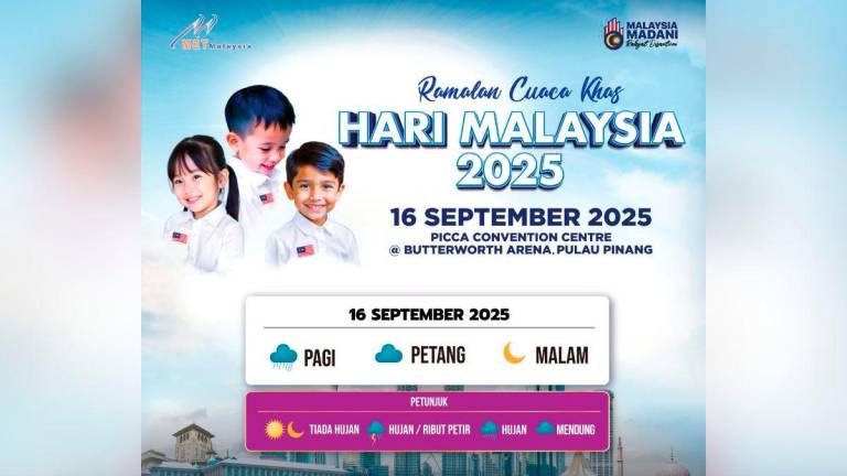 Credit: Malaysian Meteorological Department / Facebook